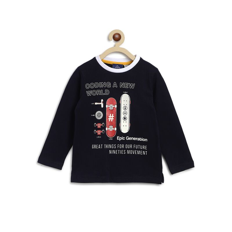  Long Sleeve T-Shirt With Print image number null